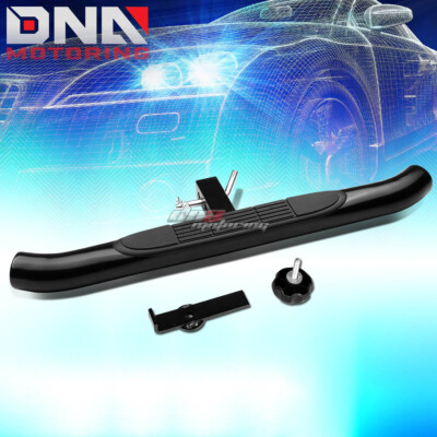 Chrome 18 Pedal Class III 1.25/2.00 Receiver 3.00 Round Trailer Tailgate Hitch Step Bar