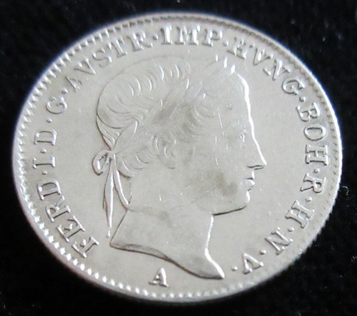MDS ÖSTERREICH KAISERREICH 5 KREUZER 1838 A "FERDINAND I.", BILLON #PS - Bild 2 von 2