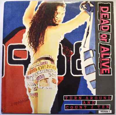 Dead Or Alive Turn Around And Count 2 Ten Vinyl Single 7inch NEAR 