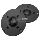 2x 3" inch 80mm 6ohm 40W Hifi Silk Cloth Dome Super Tweeter Treble Speaker Horn