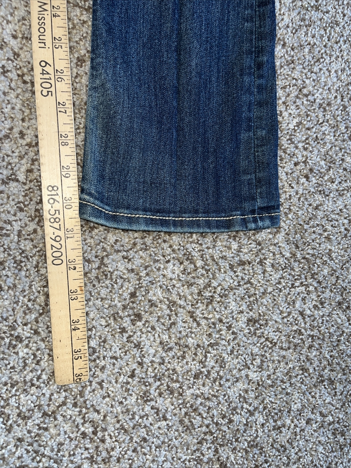 Daytrip Jeans Womens 25 (27 X 30.5) Leo Bootcut Low Rise Denim - View 9