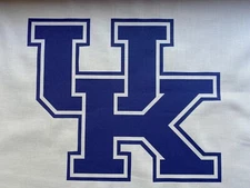 1 UK University Kentucky Quilt Block Sewing Square Team College Fabric Material