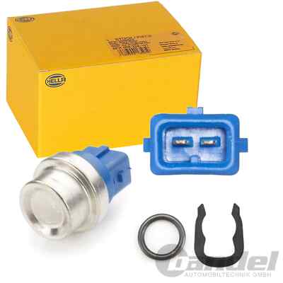 HELLA SENSOR, KÜHLMITTELTEMPERATUR MIT SICHERUNGSRING für AUDI 100 80 A4 A6