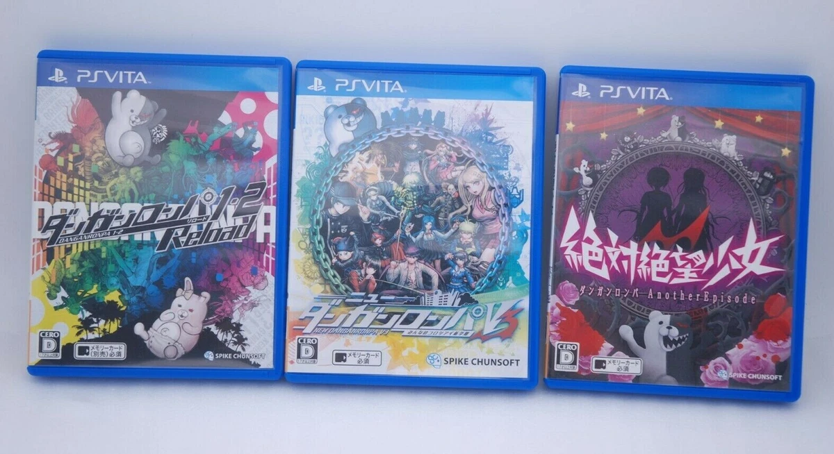 PS VITA DANGANRONPA 1 2 Reload V3 Zettai Zetsubou Shoujo