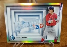 2022 Bowman in 3-D Jarren Duran #B3D-10
