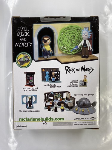 Rick & Morty Evil Rick & Morty Mini Construction 98 Piece Building Set Toys - Picture 2 of 3