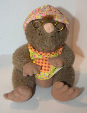 Hallmark 1997 Myra Mole Plush 7" Orange Yellow Outfit