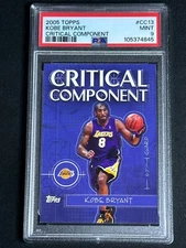 2005 Topps Critical Component Kobe Bryant #CC13 PSA 9 MINT Lakers INSERT LOW POP