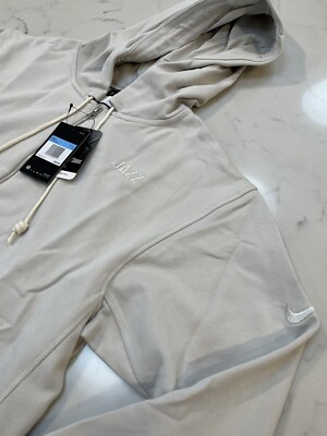 NWT Nike NBA Utah Jazz Men’s Full Zip Hoodie Sweatshirt Size Medium Cream 