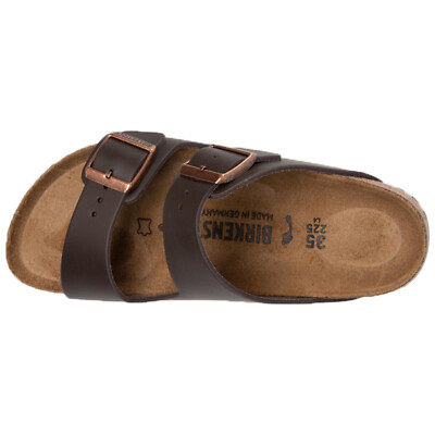 値下 新品　BIRKENSTOCK DARK BROWN 26.0 Arizona Natural Leather in Dark Brown | BIRKENSTOCK UAE