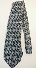 J.Garcia Blue-Eyed Man Tie Men's Silk Necktie Collection 23 Blues Abstract