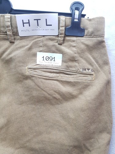 PVP: 139,95 € HILTL Chino Thiago, pantalones de marca Slim Fit suaves de alta calidad, algodón - Imagen 50 de 78