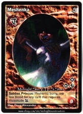 Meshenka Tzimisce The Sabbat V:TES VTES Vampire CCG