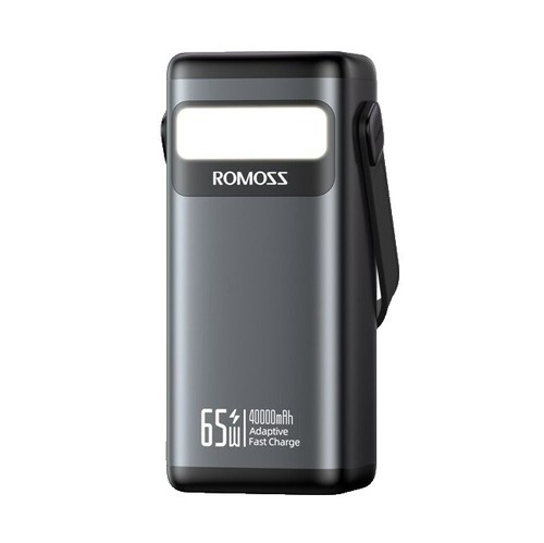 Batterie Externe ROMOSS 40000mAh 65W Charge Rapide Power Bank Portable
