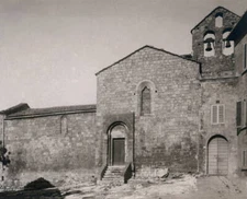 St Martin's church Magliano in Toscana Tuscany Italy 1905 Old Photo