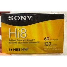 SONY 120Min 8Mm Tape H1 8Mm P6120HMPR sealed in package