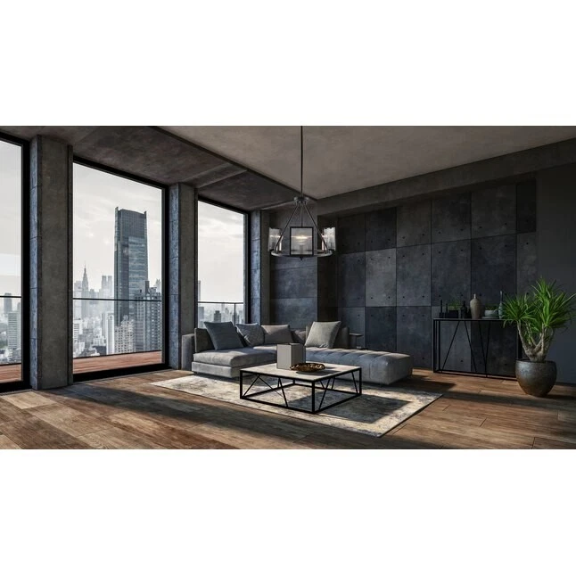 EGLO Henessy 3-Light Brushed Black Transitional Chandelier - Image 4 of 4