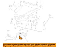 Chevrolet Gm Oem 95-02 Cavalier Hood-lock Latch 22640344 Chevrolet Gm Oem 95-02 Cavalier Hood-lock Latch 22640344
