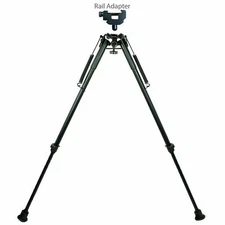 13" to 23" Hunting Rifle Bipod Sling Swivel Mount with Picatinny Rail Adapter