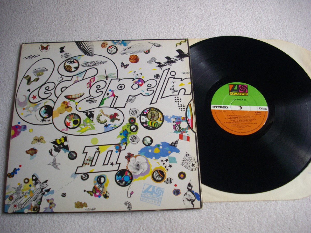 Led Zeppelin ‎– Led Zeppelin III ,Label: Atlantic ‎– K 50002,Vinyl