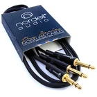 1 x Stereo 1/4" inch Jack plug to 2 x 1/4" Mono Jack plugs Lead Cable 1.5m