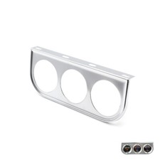 2'' 52mm Triple 3 Pod Dash Vent Gauge Holder Single Din Radio Face Pod Universal