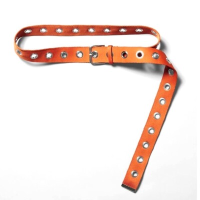 WEEKDAY Gürtel 'Mega Webbing Belt' - orange - OS - wie NEU