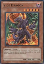 Vice Dragon - SDDC-EN009 - Common - 1st Edition x3 - Near Mint