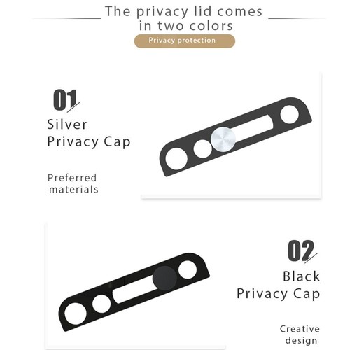 Privacy Cap Kamera internetowa Cover Średnica przedniego aparatu do iPhone X XS 11 12 ProMax Mini - Zdjęcie 5 z 13