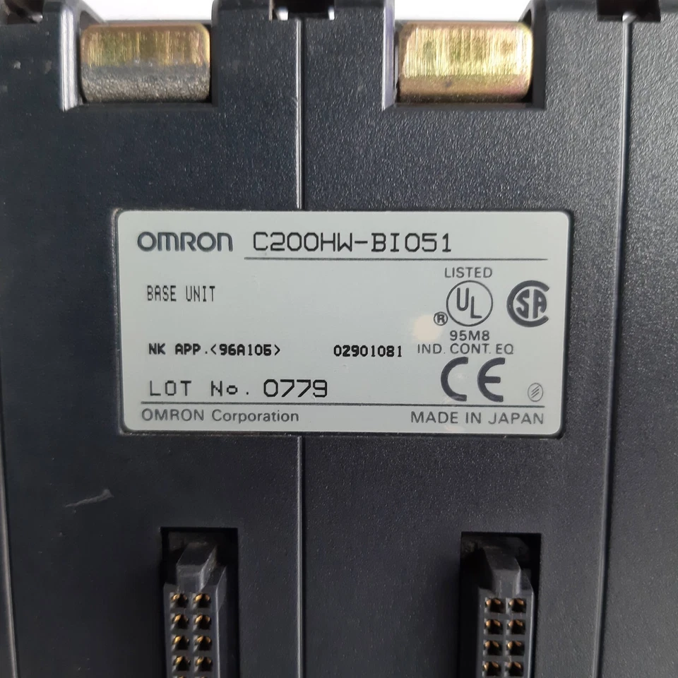 Omron C200HW-BI051 Base Unit - Image 4 of 4