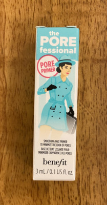 BOXED Benefit The POREFESSIONAL Pro Face PRIMER 3ml REISEGRÖSSE Minimiert Poren