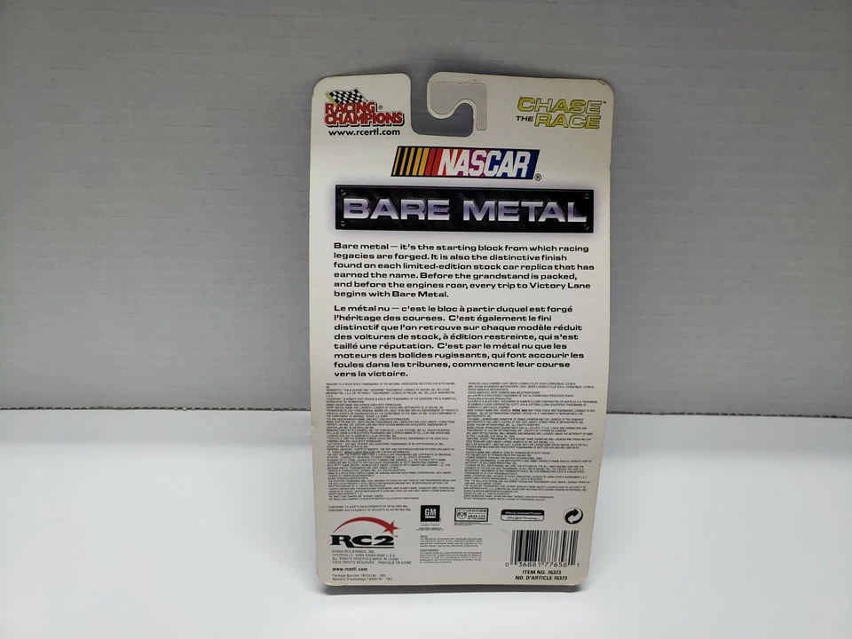 Racing Champions 2004 Preview Bare Metal Scott Riggs #10 Valvoline Grand Prix - Image 2 of 2