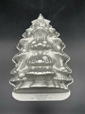 Nordic Ware CHRISTMAS TREE Cake Mold PAN - 4.5 C, NONSTICK Cast Aluminum