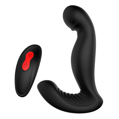 Prostata Stimulator Vibrator Plug mit rotierender Melkfunktion Prostatavibrator