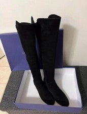 Stuart Weitzman 5050 Suede Over-The-Knee Boot...
