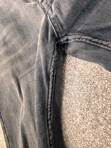 Mango MNG Patrick Slim Fit Jeans UK 34 EUR 44 Men’s Grey Stone Wash - Picture 8 of 8
