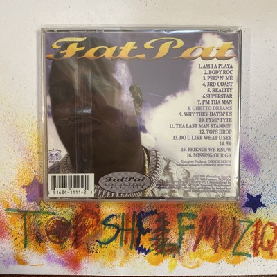 FAT PAT GHETTO DREAMS TOPS DROP, Texas Rap, G-FUNK, SUC, DJ Screw, Rare