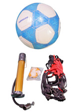 Admecoo Soccer Ball Size 5 Pump  Needle, Carry Net Bag, US Stock, Glows In Dark