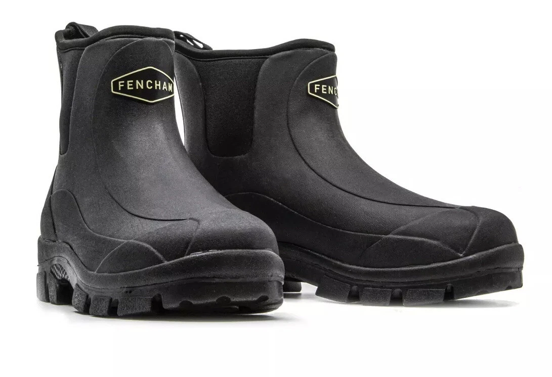 Fencham Ankle Yard Waterproof Thermal Boots Garden Wellingtons