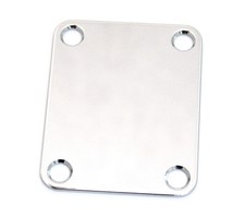 Gotoh Chrome 4-bolt Neck Plate w/Screws for Fender  Strat/Tele/Bass AP-0600-010