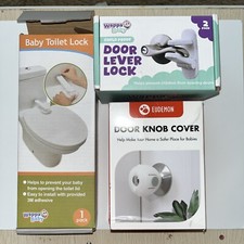 Baby Safety Items - For Toilet, Door Knobs Door Levers