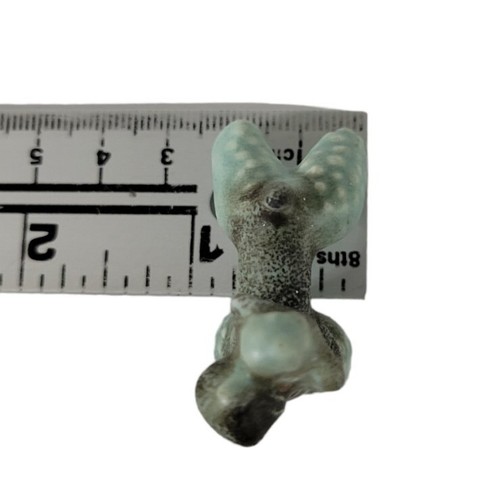 Goebel Poodle Set Of 3 Turquoise Ceramic Rare West Germany Bee Mark 1950's - Picture 10 of 13