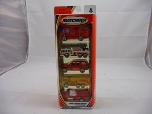 matchbox fire trucks 5 pack