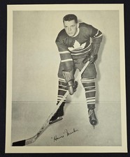 1945-1954 - QUAKER OATS PHOTO - HOWIE MEEKER - TORONTO MAPLE LEAFS - ORIGINAL