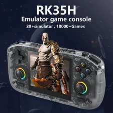2025 New Upgraded RK35H Retro Handheld Game Console, 128GB Mini Video Game