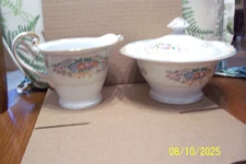 Berkshire Ware - Occupied Japan - Cream & Sugar Set