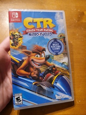 Nintendo Switch Crash Team Racing Nitro Fueled CTR NEW SEALED READ