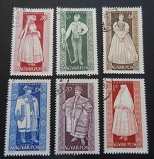 Hungary, Provincial Costumes, unused CTO NG - 1963 (513)