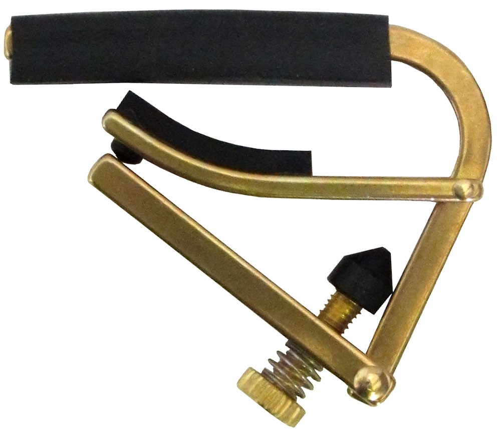 Shubb C1B ORIGINAL GUITAR CAPO, Brass. For Acoustic/Steel String Guitars.