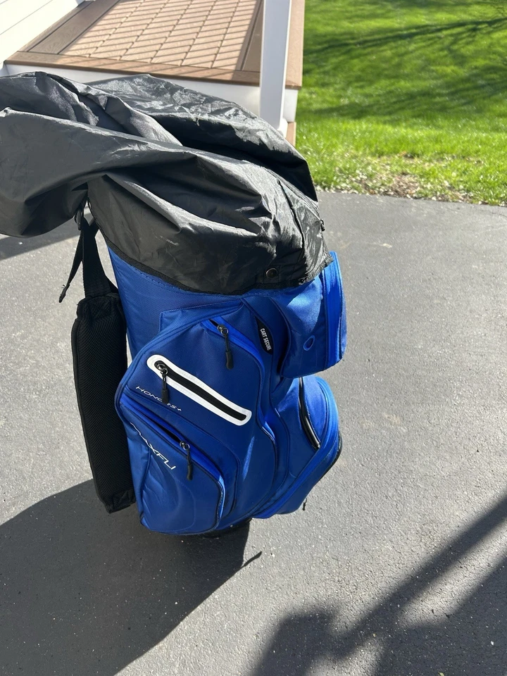 MAXFLI Honors 2 Waterproof Lite Blue/White 4-Way Stand Bag - Image 2 of 4